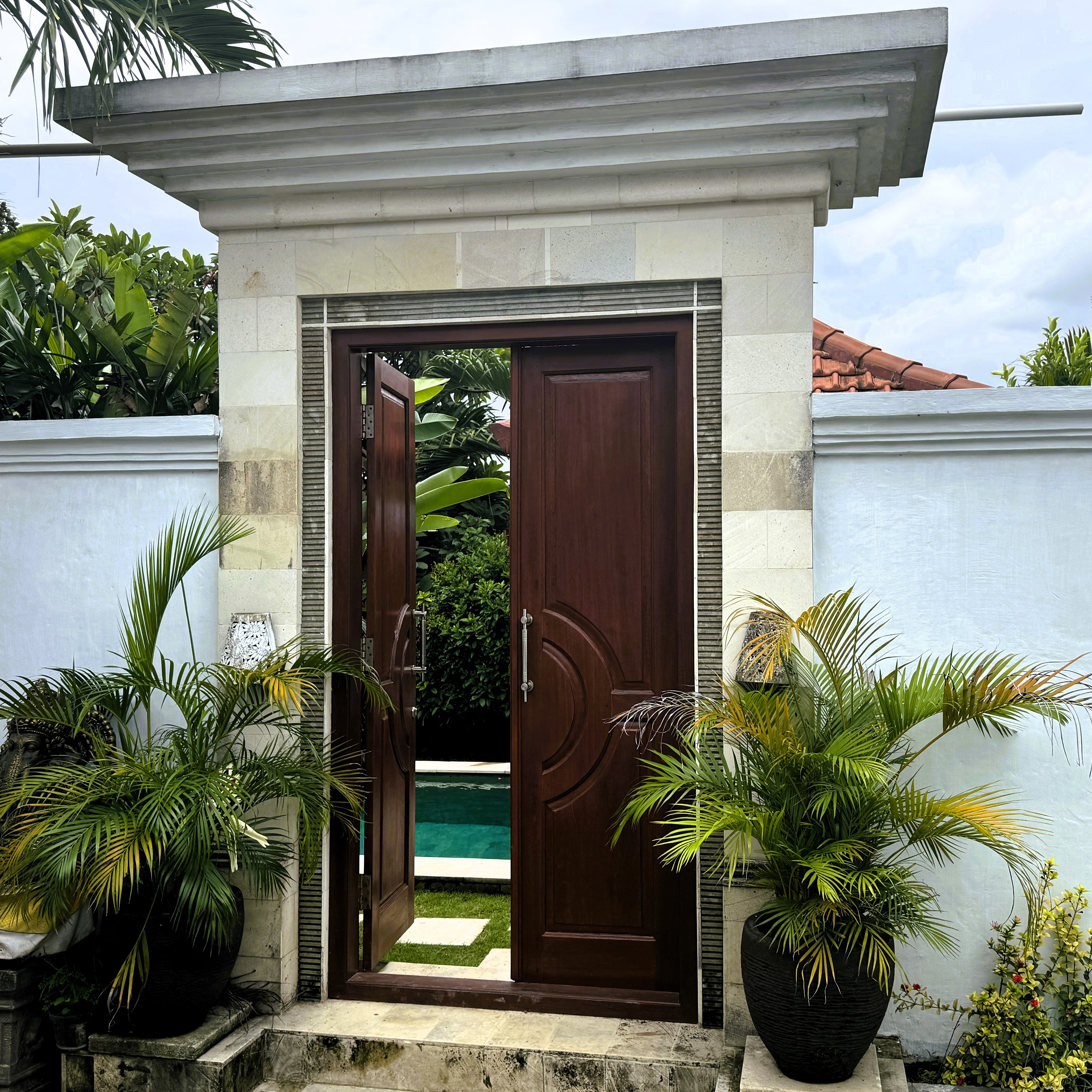 Private, secure entry